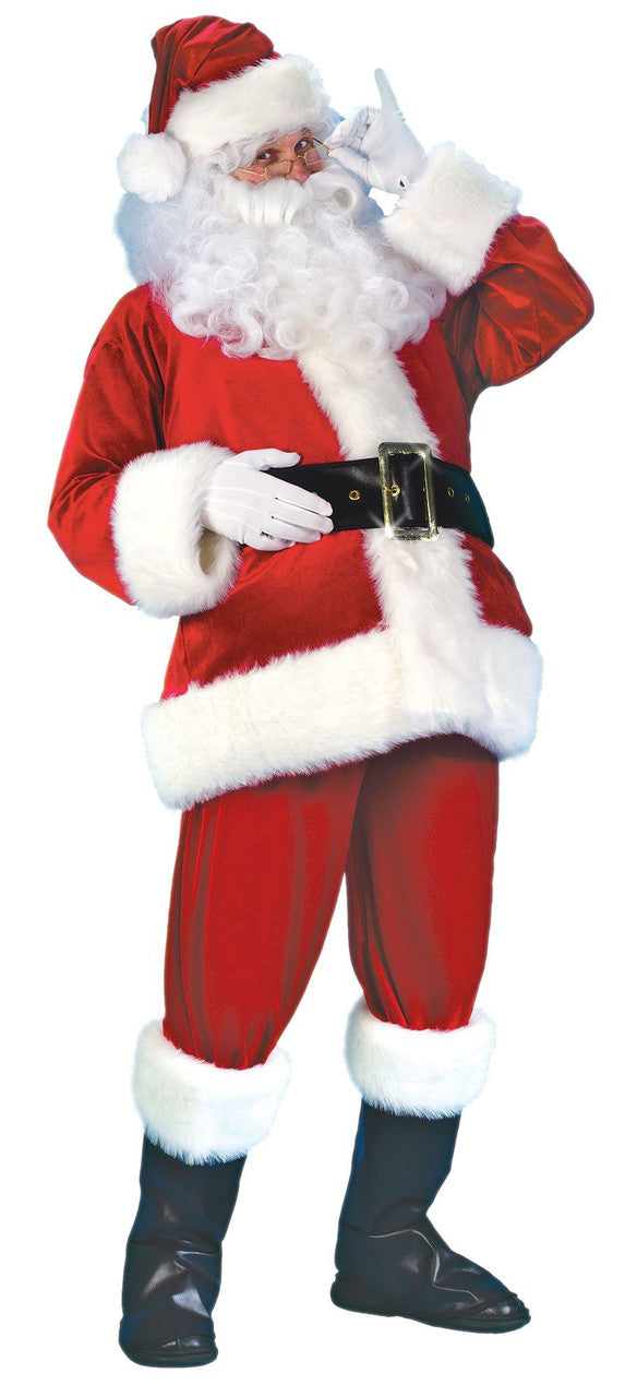 Deluxe Velour Santa Suit