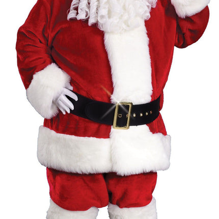 Regency Plush Crimson Santa Costume