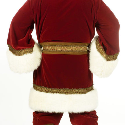 Deluxe Old Time Santa Costume- back view
