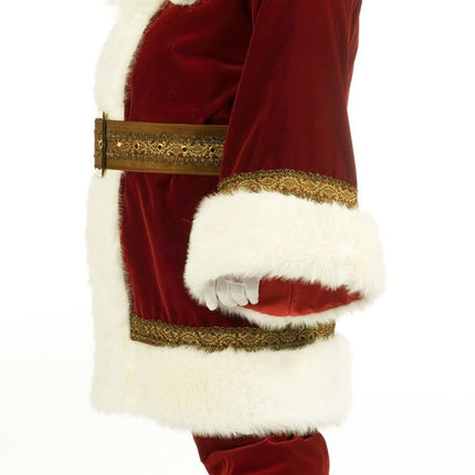 Deluxe Old Time Santa Costume- side view