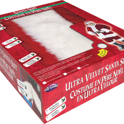 Ultra Velvet Santa Suit- packaging