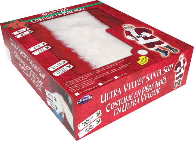 Ultra Velvet Santa Suit- packaging