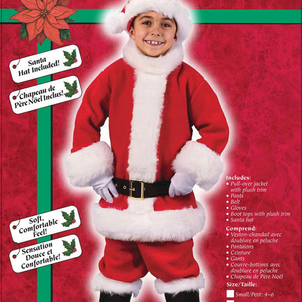 Santa Suit Child Costume- packaging