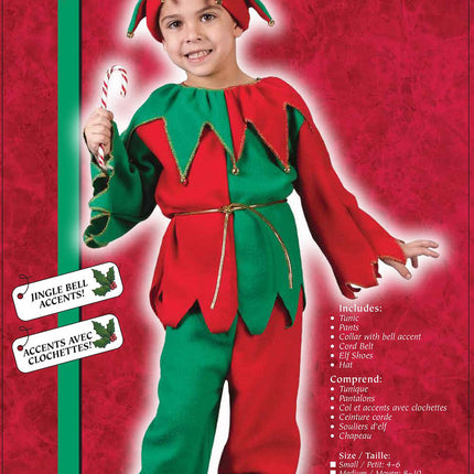 Elf Child Costume- packaging