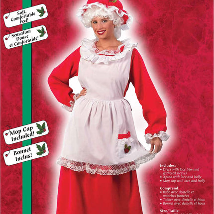 Mrs. Claus Adult Costume- packaging