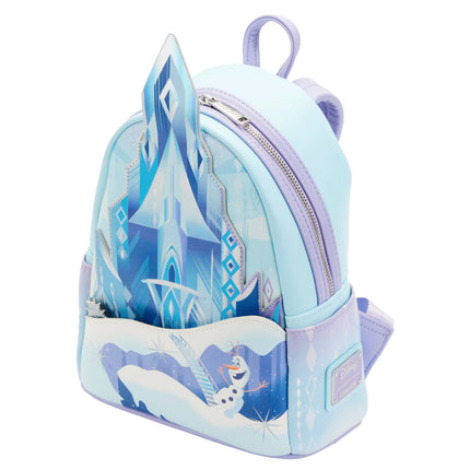 Frozen Princess Elsa Castle Mini Backpack- top angled view