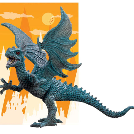 Magic Dragon- style 2, blue