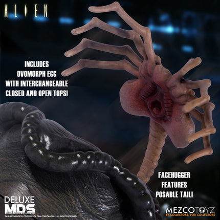 Mezco Designer Series Deluxe Alien face hugger