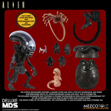 Mezco Designer Series Deluxe Alien  accessories