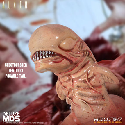 Mezco Designer Series Deluxe Alien chest burster