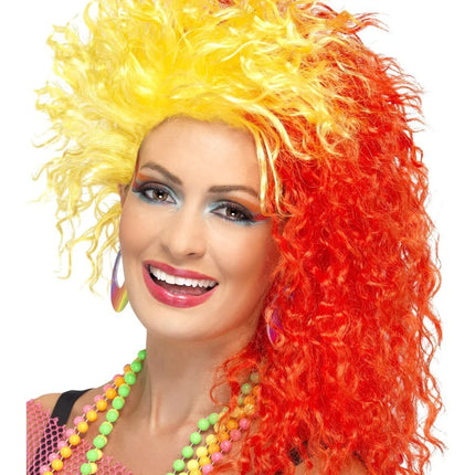 80s Fun Girl Crimp Wig