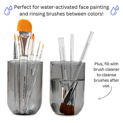 Paradise Makeup AQ Brush Set and Holder- holder info