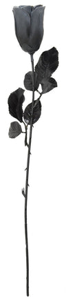 Grey Rose w/ Black Stem