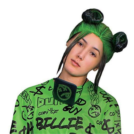 BILLIE EIL DBL BUN WIG GRN OS