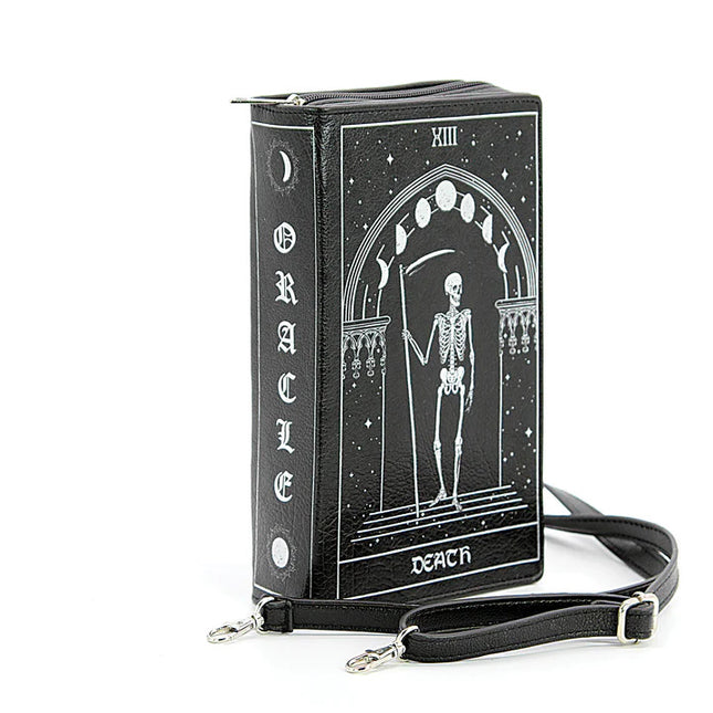 TAROT CARD BOOK CLUTCH BAG- Side View