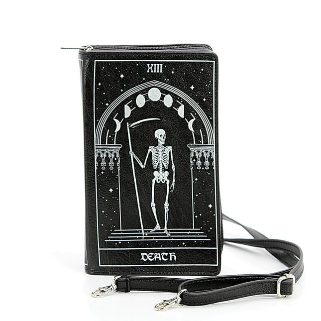 TAROT CARD BOOK CLUTCH BAG- Front View