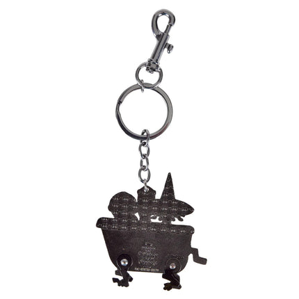 Nightmare Before Christmas Lock, Shock, And Barrel Keychain- back view