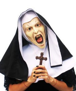 Mother Superior Nun 1-Minute Costume- with mask
