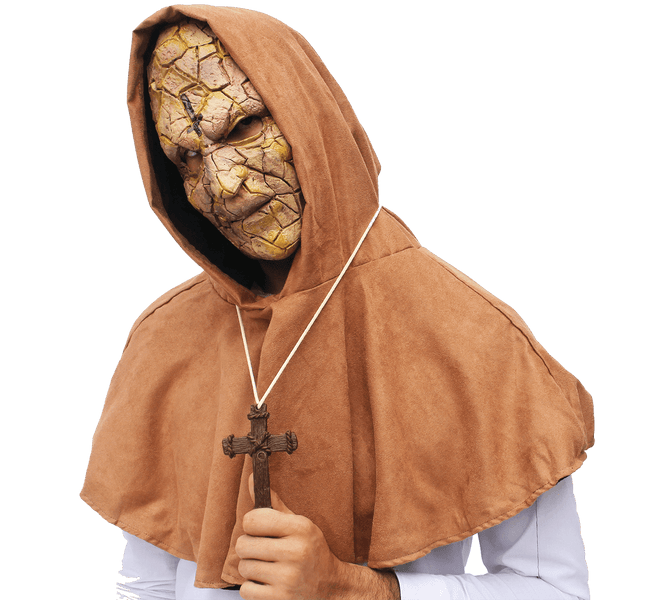 Antique Monk 1-Minute Costume- orange