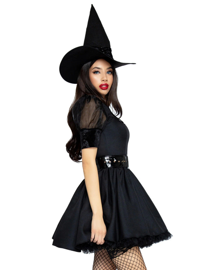 Bewitching Witch Costume- side view