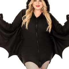 Cozy Bat Costume- plus, front view