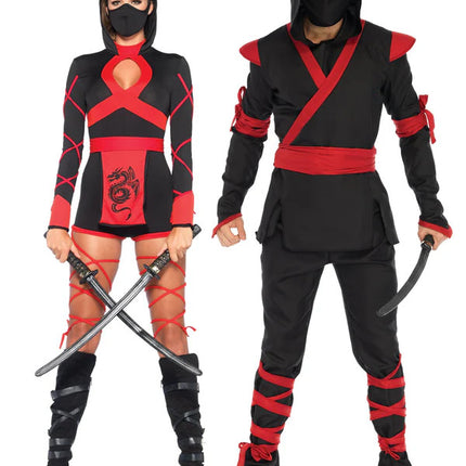Dragon Ninja Costume- with matching men's costume