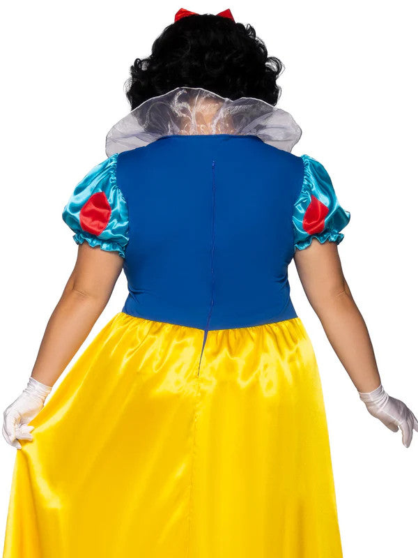 Plus Classic Snow White Costume- back view close up
