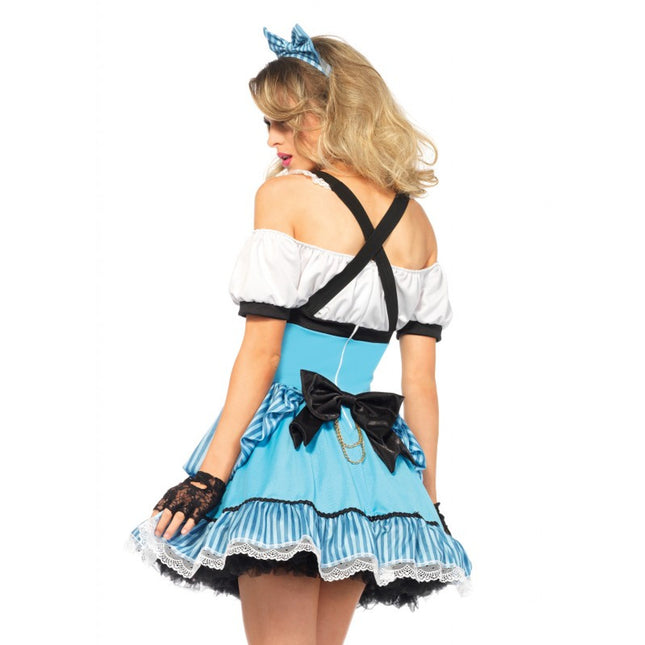 Rebel Alice Costume- back view