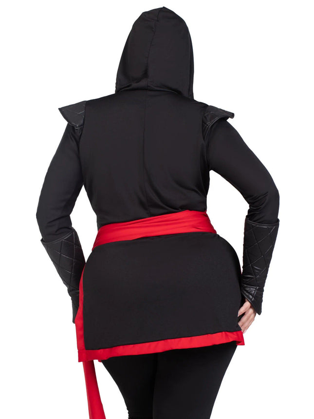 Plus Ninja Assassin Costume- back view