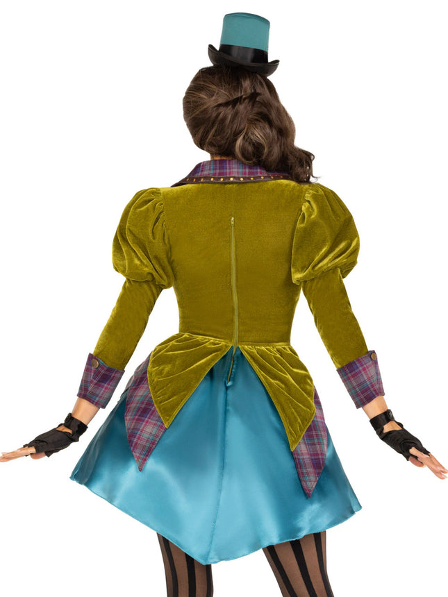 Deluxe Mad Hatter Costume- back view