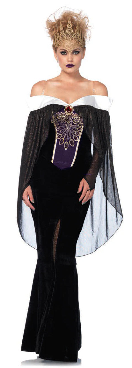 Bewitching Evil Queen Costume- front view