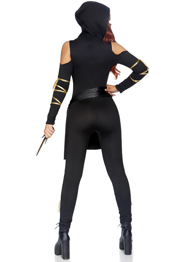 Stealth Ninja Costume- back view