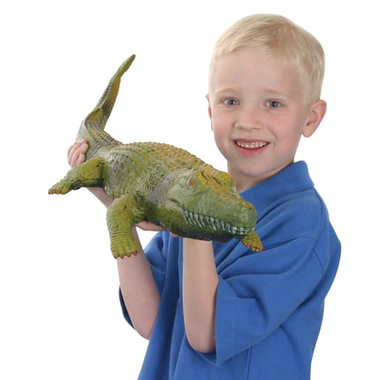 Ginormous Grow Crocodile- held by model