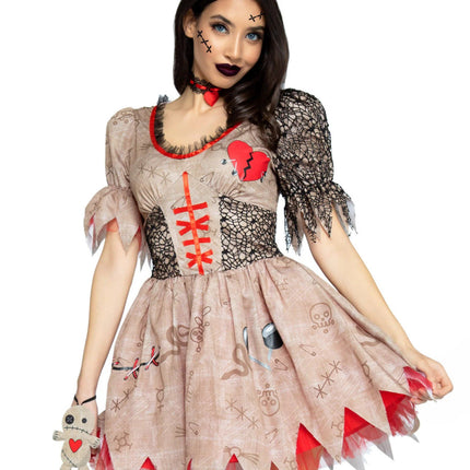Deadly Voodoo Doll Costume- front view
