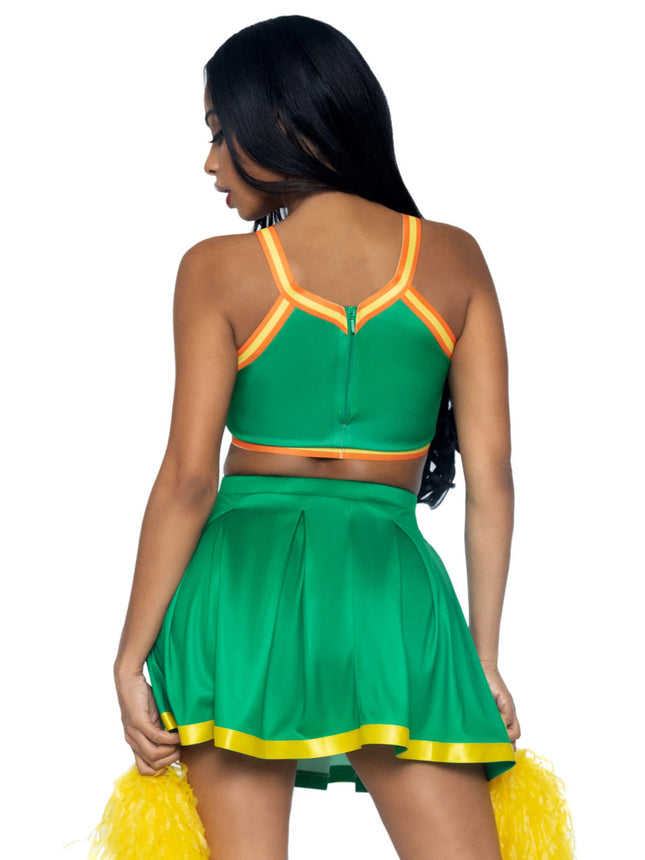 Bring It Baddie Cheerleader Costume- back view