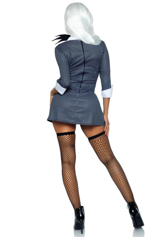 Bone Babe Jack Costume- back view