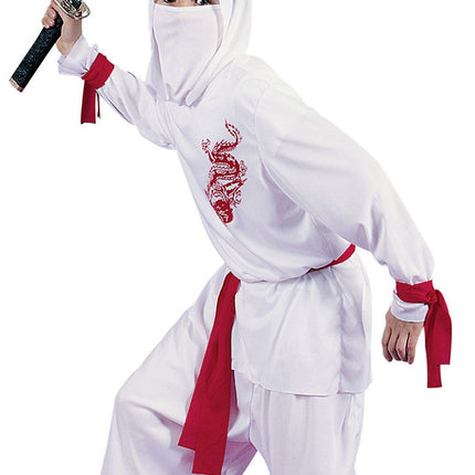 White Ninja Child Costume
