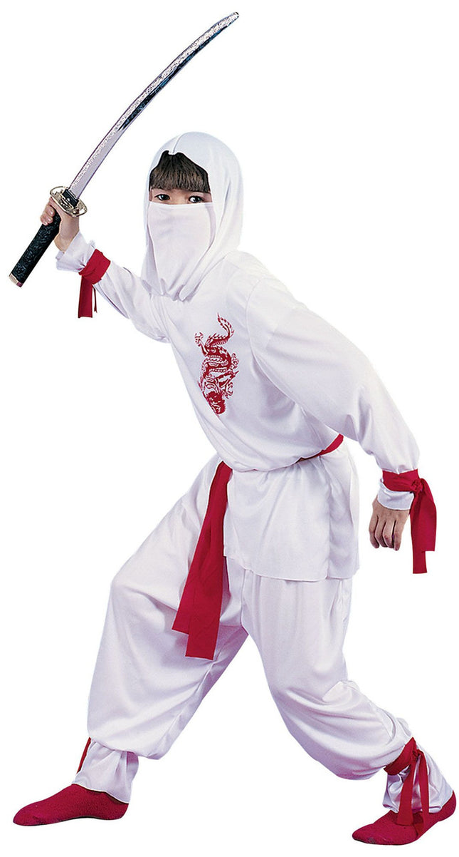 White Ninja Child Costume