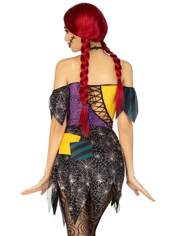Darling Rag Doll Costume- back view