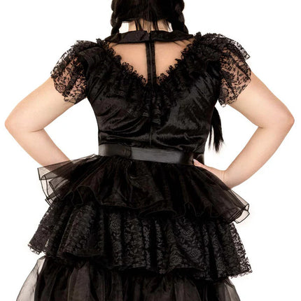 Plus Raving Rebel Costume- back view close up