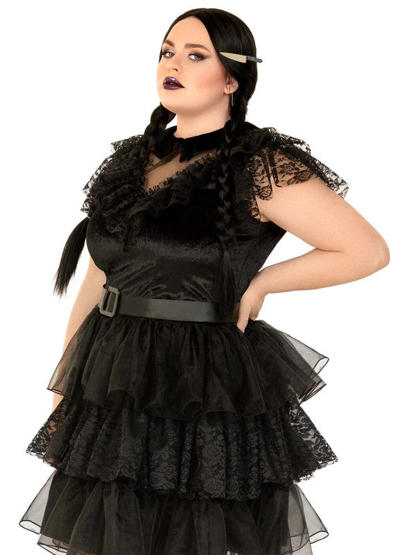 Plus Raving Rebel Costume- side view