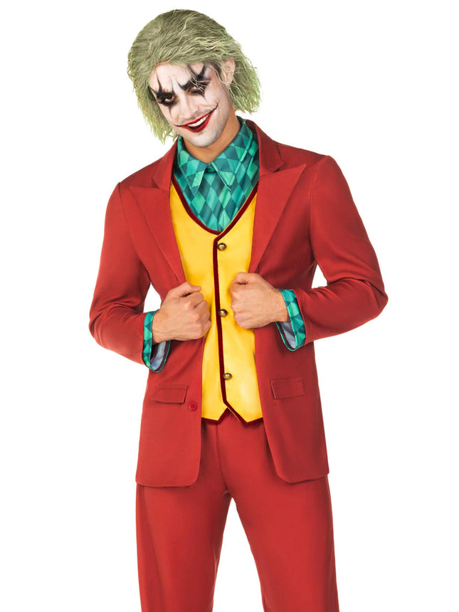 Men's Deviant Clown Costume- front view