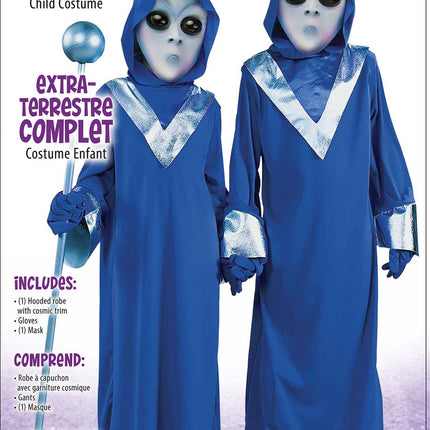 Deep Space Alien Child Costume- packaging