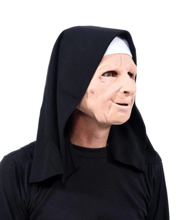 Nun for You Mask- right angled view