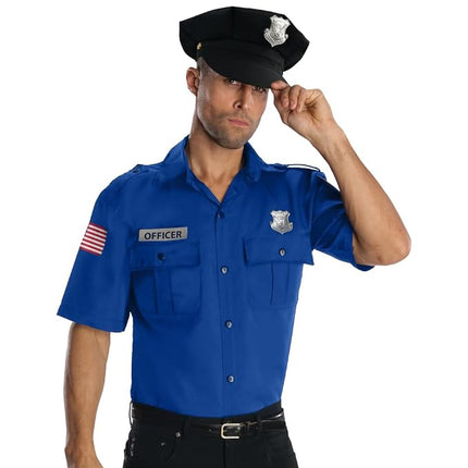 Rubies Blue Police Officer Adult Costume