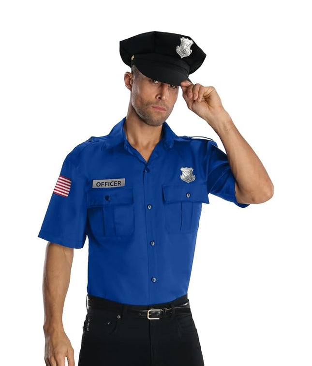 Rubies Blue Police Officer Adult Costume