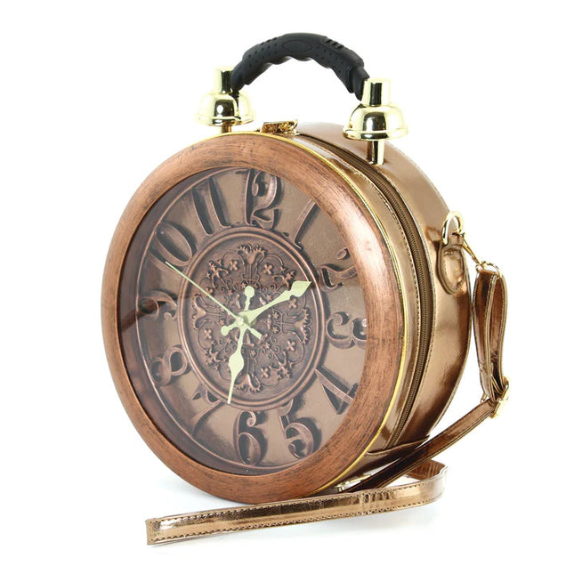 ANTIQUE CLOCK BAG- Side View