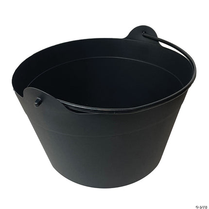 9.5" Black Plastic Dutch Kettle- handle down