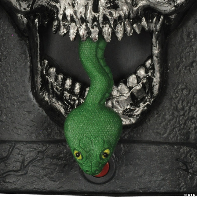 9" Skull Door Bell