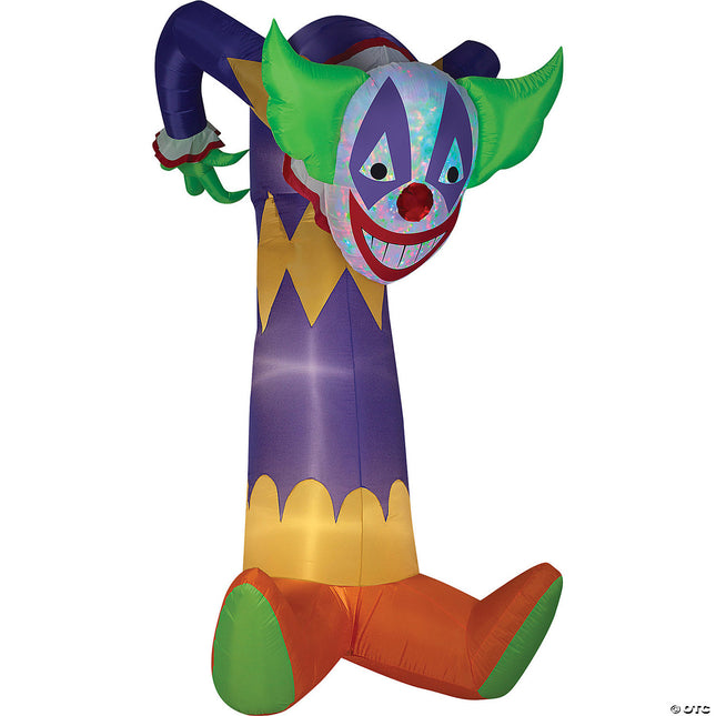 90" Inflatable Kaleidoscope Clown